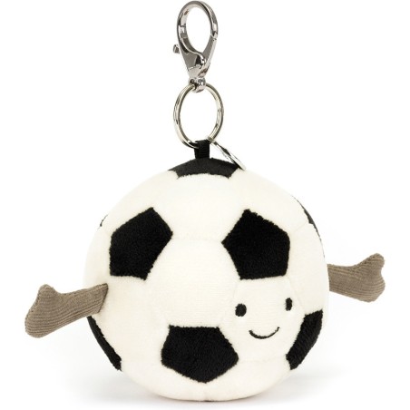 Jellycat Peluche sports football Porte clés Amuseable