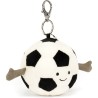 Peluche Ballon de football Porte clés Amuseable sports - Jellycat