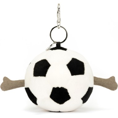 Jellycat Peluche sports football Porte clés Amuseable