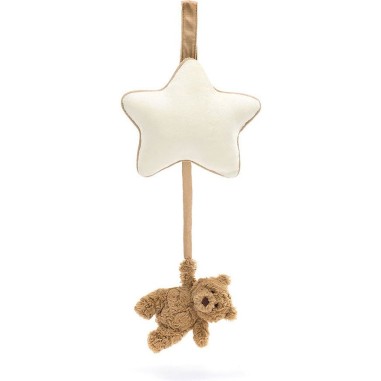 Jellycat Peluche Poignée musicale ours Bartholomew - Bear Pull