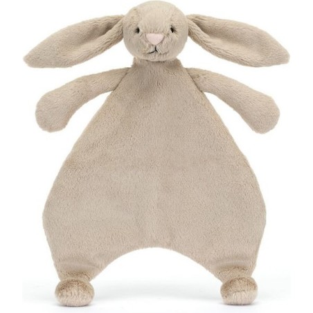 Doudou plat Lapin beige - Jellycat
