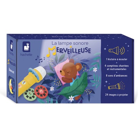 Lampe à histoire Janod Sonore Merveilleuse - Bonne Nuit