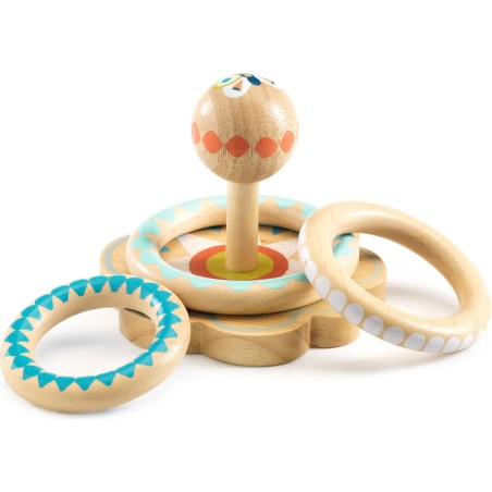 BabyHoopi - Jouet d'éveil en bois - Djeco