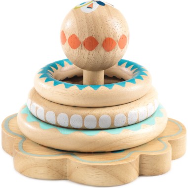 BabyHoopi - Jouet d'éveil en bois - Djeco