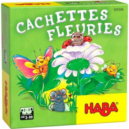 Jeu de poche Haba "Cachettes Fleuries"