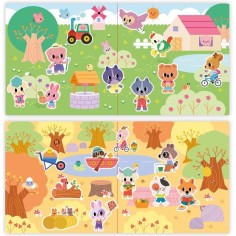 Stickers épais repositionnables 2 ans - My Arts & Crafts - Janod 2