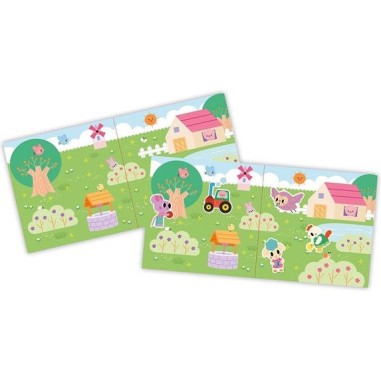 Stickers épais repositionnables 2 ans - My Arts & Crafts - Janod