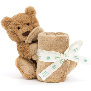 Jellycat Peluche Sucette ours Bartholomew - Bear Soother