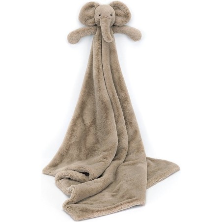 Jellycat Doudou éléphant tacheté - Smudge Elephant Blankie