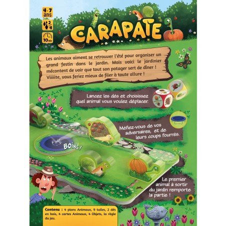 Carapate - Jeux de société - Gigamic