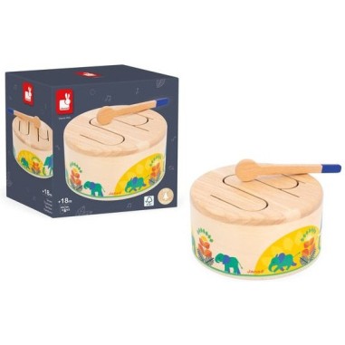 Tambour en bois - Batterie pour bébé - Gioia Janod