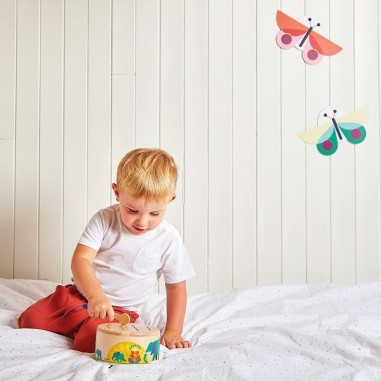Tambour en bois - Batterie pour bébé - Gioia Janod