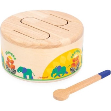 Tambour en bois - Batterie pour bébé - Gioia Janod