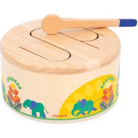 Tambour en bois - Batterie pour bébé - Gioia Janod
