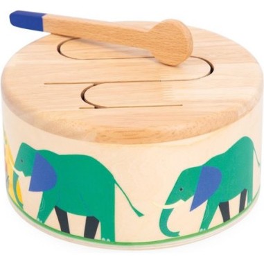 Tambour en bois - Batterie pour bébé - Gioia Janod