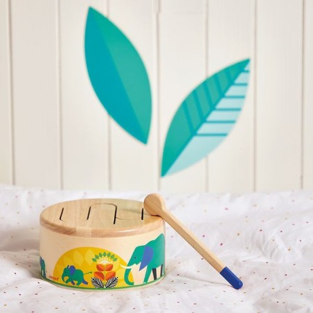 Tambour en bois - Batterie pour bébé - Gioia Janod