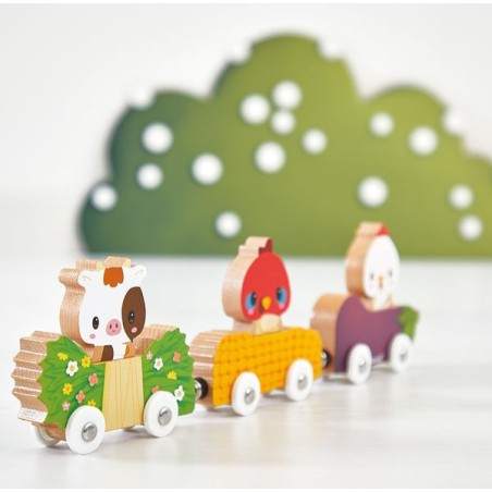 Funny magnets - animaux de la ferme - Janod