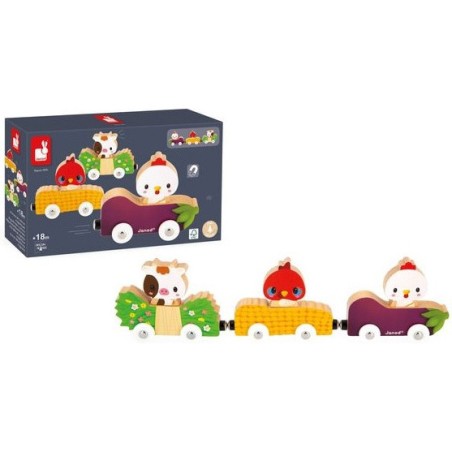 Funny magnets - animaux de la ferme - Janod