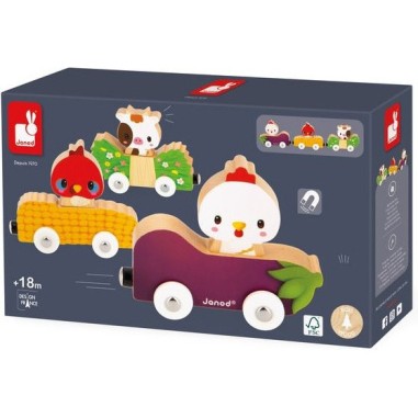 Funny magnets - animaux de la ferme - Janod