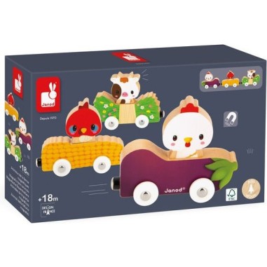 Funny magnets - animaux de la ferme - Janod