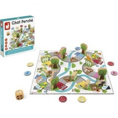 Jeu de Parcours "Chat Perché" - Janod