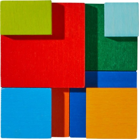 Jeu d'assemblage en bois Tangram - Haba