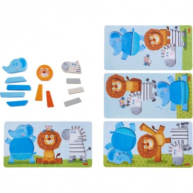 Jeu d'assemblage en bois Haba - Dans la Jungle