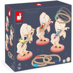 Jeu d’anneaux chevaux - Janod 2