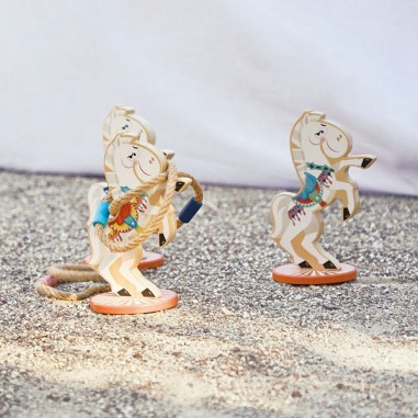 Jeu d’anneaux chevaux - Janod