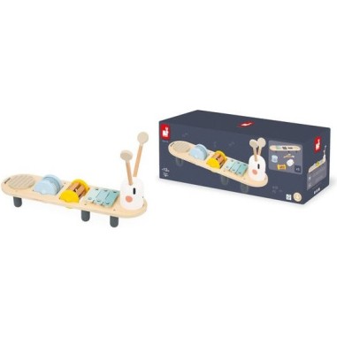 Stand éveil sonore chenille - Janod