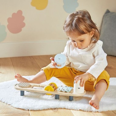 Stand éveil sonore chenille - Janod