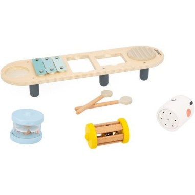 Stand éveil sonore chenille - Janod