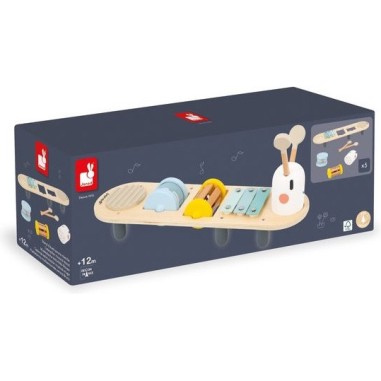 Stand éveil sonore chenille - Janod