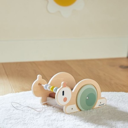 Chariot de cubes escargot - Janod