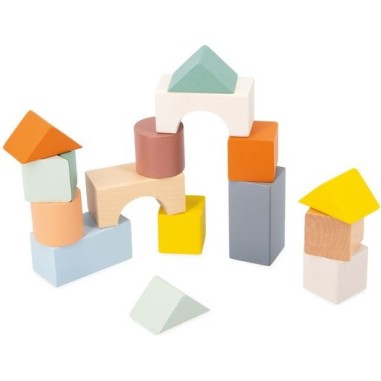 Chariot de cubes escargot - Janod