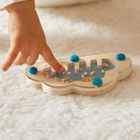 Box 12 mois : stimuler son éveil sensoriel - Janod