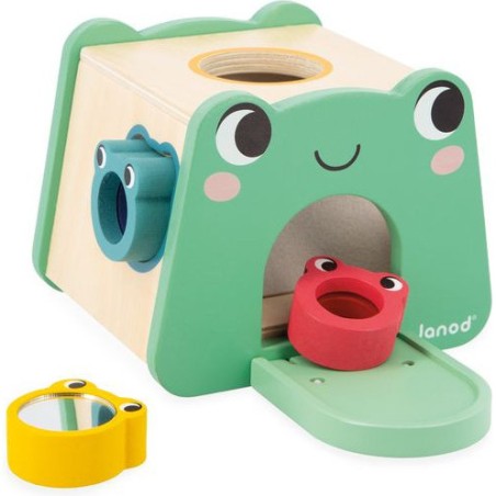 Box 12 mois : stimuler son éveil sensoriel - Janod