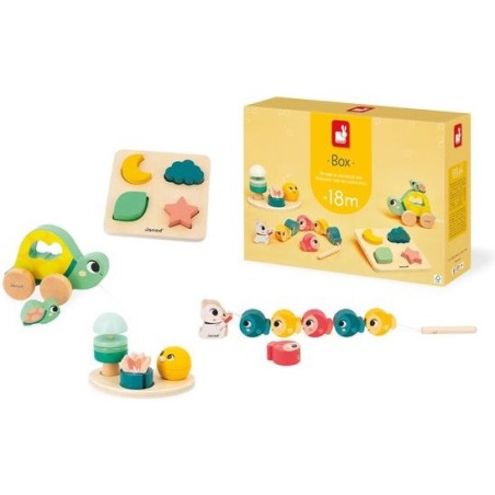 Box 18 mois : affiner sa motricité fine - Janod
