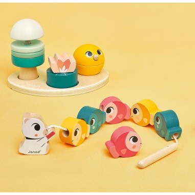 Box 18 mois : affiner sa motricité fine - Janod