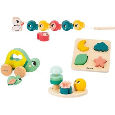 Box 18 mois : affiner sa motricité fine - Janod