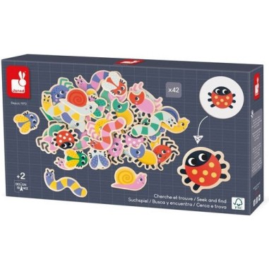 Cherche et trouve - le jardin - Janod