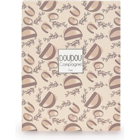 Doudou lapin beige : Doudou plat 18 cm - Doudou Et Compagnie