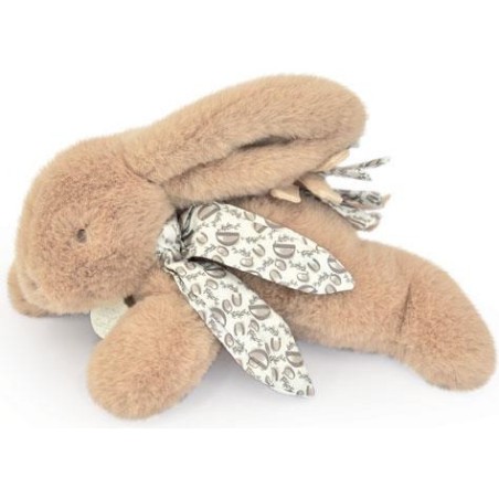 Lapin Doudou : Peluche lapin Beige 25 cm - Doudou Et Compagnie
