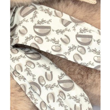 Lapin Doudou : Peluche lapin Beige 25 cm - Doudou Et Compagnie