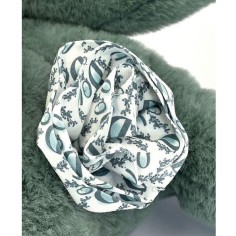 Lapin Doudou : Peluche lapin Vert 25 cm - Doudou Et Compagnie 2