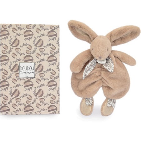 Lapin Doudou : Doudou lapin Beige 29 cm - Doudou Et Compagnie