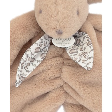 Lapin Doudou : Doudou lapin Beige 29 cm - Doudou Et Compagnie