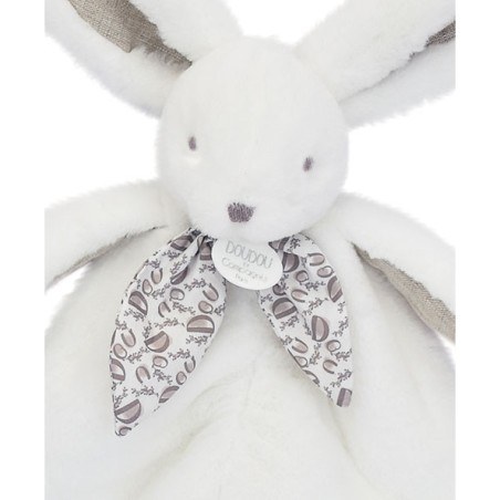 Lapin Doudou : Doudou lapin Blanc 29 cm - Doudou Et Compagnie