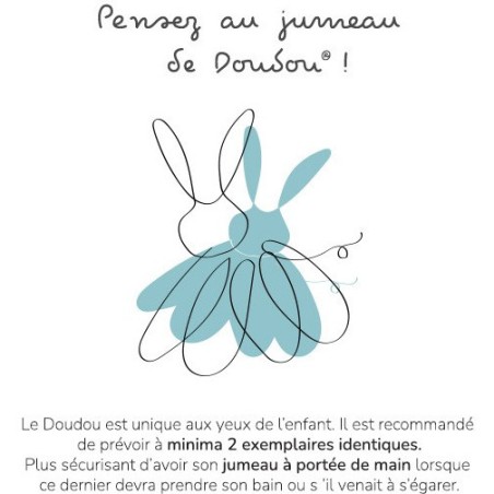 Lapin Doudou : Doudou lapin Jaune moutarde 29 cm - Doudou Et Compagnie