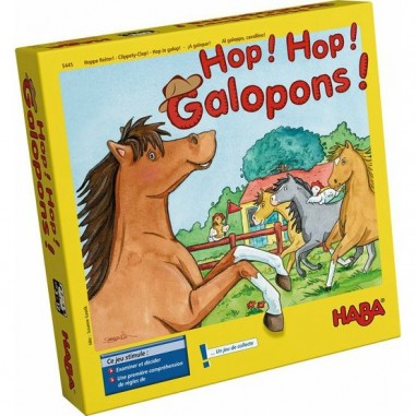 Jeu de société de collecte "Hop! Hop! Galopons" - Haba